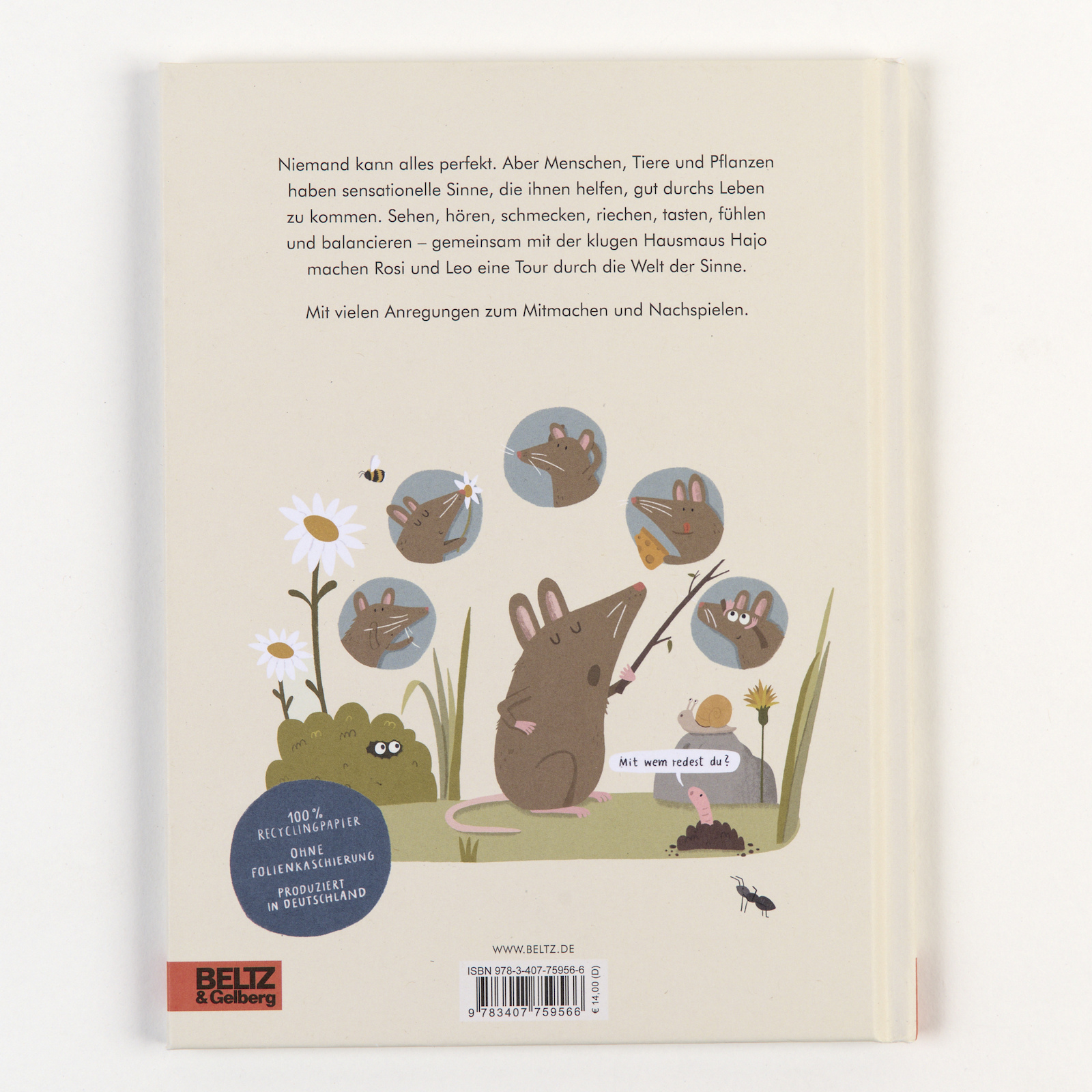 Rückseitencover Mit tierisch guten Sinnen