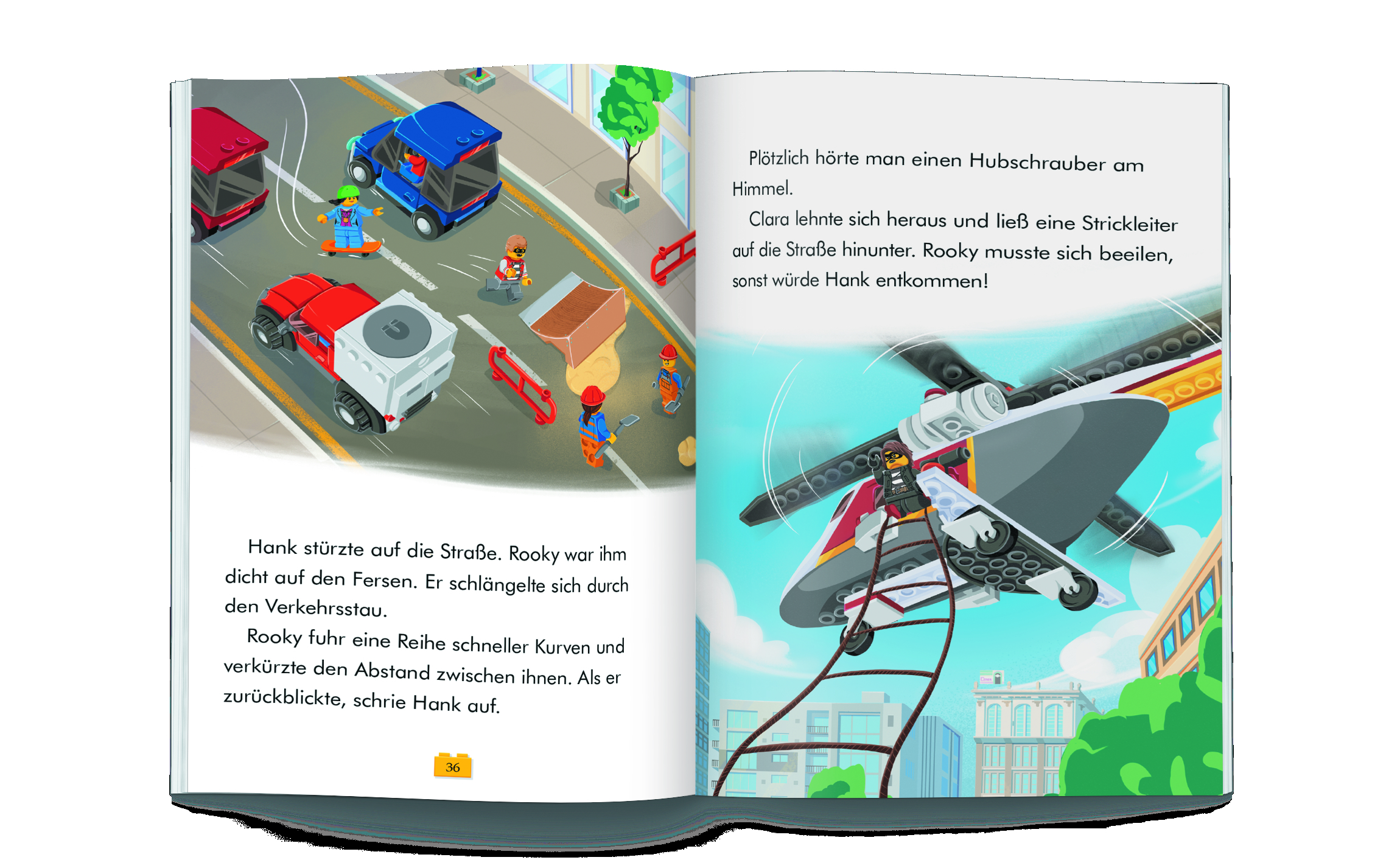 Beispielinhalt (Bild) LEGO® City – Einsatz auf Rollen