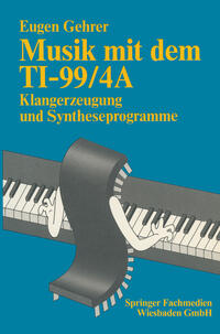 Vorderes Coverbild Musik mit dem TI-99/4A