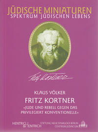 Vorderes Coverbild Fritz Kortner