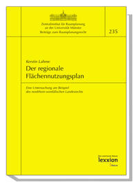 Vorderes Coverbild Der regionale Flächennutzungsplan