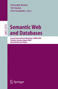 Vorderes Coverbild Semantic Web and Databases