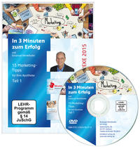 Vorderes Coverbild 15 Marketing-Tipps, Teil 1