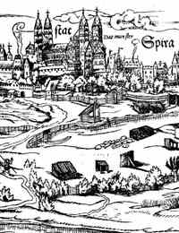Vorderes Coverbild Jakob Wimpfeling. Lob des Speyrer Doms. Laudes ecclesiae Spirensis