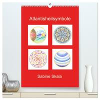 Vorderes Coverbild Atlantisheilsymbole (hochwertiger Premium Wandkalender 2025 DIN A2 hoch), Kunstdruck in Hochglanz