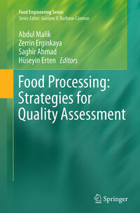 Vorderes Coverbild Food Processing: Strategies for Quality Assessment