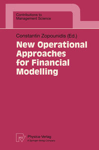 Vorderes Coverbild New Operational Approaches for Financial Modelling