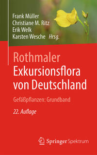 Vorderes Coverbild Rothmaler - Exkursionsflora von Deutschland. Gefäßpflanzen: Grundband
