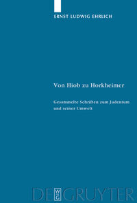 Vorderes Coverbild Von Hiob zu Horkheimer