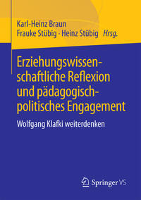 Vorderes Coverbild Erziehungswissenschaftliche Reflexion und pädagogisch-politisches Engagement