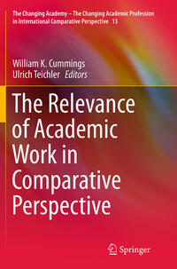 Vorderes Coverbild The Relevance of Academic Work in Comparative Perspective