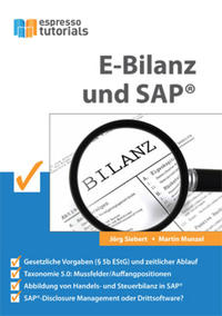 Vorderes Coverbild E-Bilanz und SAP®