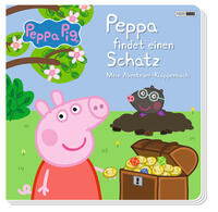 Vorderes Coverbild Peppa Pig: Peppa findet einen Schatz - Mein Abenteuer-Klappenbuch
