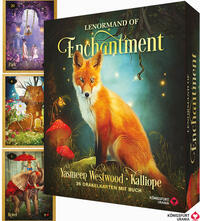Vorderes Coverbild Lenormand of Enchantment - Zauberhafte Orakelkarten im Fantasy-Style