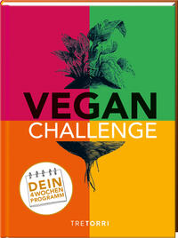 Vorderes Coverbild Vegan-Challenge