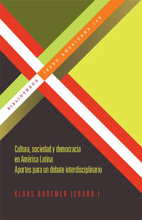 Vorderes Coverbild Cultura, sociedad y democracia en América Latina.