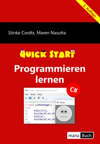 Vorderes Coverbild Programmieren lernen Quick Start C#