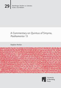 Vorderes Coverbild A Commentary on Quintus of Smyrna, Posthomerica 13