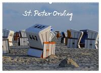 Vorderes Coverbild St. Peter Ording (Wandkalender 2025 DIN A2 quer), CALVENDO Monatskalender