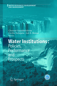 Vorderes Coverbild Water Institutions: Policies, Performance and Prospects
