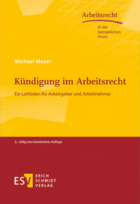 Vorderes Coverbild Kündigung im Arbeitsrecht
