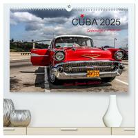 Vorderes Coverbild Cuba - Lebendiges Museum (hochwertiger Premium Wandkalender 2025 DIN A2 quer), Kunstdruck in Hochglanz