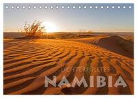 Vorderes Coverbild Lichterfülltes Namibia (Tischkalender 2026 DIN A5 quer), CALVENDO Monatskalender