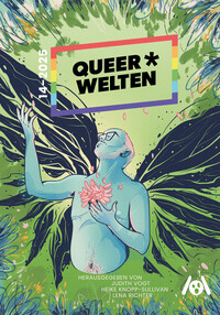 Vorderes Coverbild Queer*Welten 14-2024 - Das queerfeministische Phantastik-Magazin