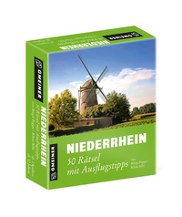 Vorderes Coverbild Niederrhein - 50 Rätsel mit Ausflugstipps