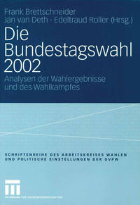 Vorderes Coverbild Die Bundestagswahl 2002