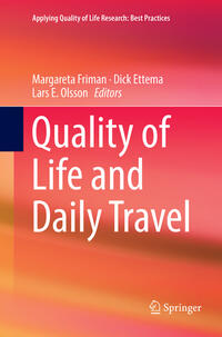 Vorderes Coverbild Quality of Life and Daily Travel