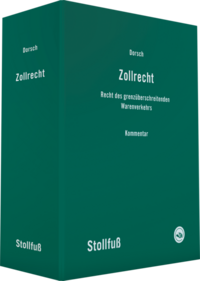 Vorderes Coverbild Zollrecht Kommentar - online