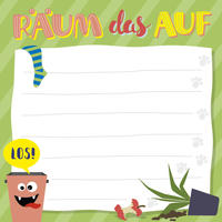 Vorderes Coverbild Räum das auf – Klebezettel