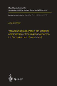 Vorderes Coverbild Verwaltungskooperation am Beispiel administrativer Informationsverfahren im Europäischen Umweltrecht