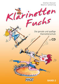 Vorderes Coverbild Klarinetten Fuchs Band 2 (mit CD)