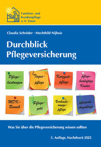 Vorderes Coverbild Durchblick Pflegeversicherung