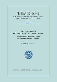 Vorderes Coverbild The Phonology of Lower Grand Valley Dani