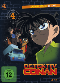 Vorderes Coverbild Detektiv Conan - TV-Serie - Blu-ray Box 4 (Episoden 103-129) (3 Blu-rays)
