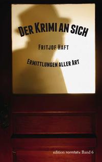 Vorderes Coverbild Der Krimi an sich