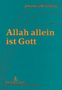 Vorderes Coverbild Allah allein ist Gott