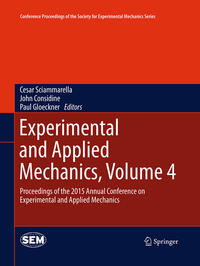 Vorderes Coverbild Experimental and Applied Mechanics, Volume 4