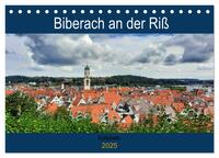 Vorderes Coverbild Biberach an der Riß (Tischkalender 2025 DIN A5 quer), CALVENDO Monatskalender