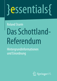 Vorderes Coverbild Das Schottland-Referendum