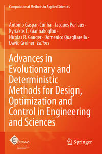 Vorderes Coverbild Advances in Evolutionary and Deterministic Methods for Design, Optimization and Control in Engineering and Sciences