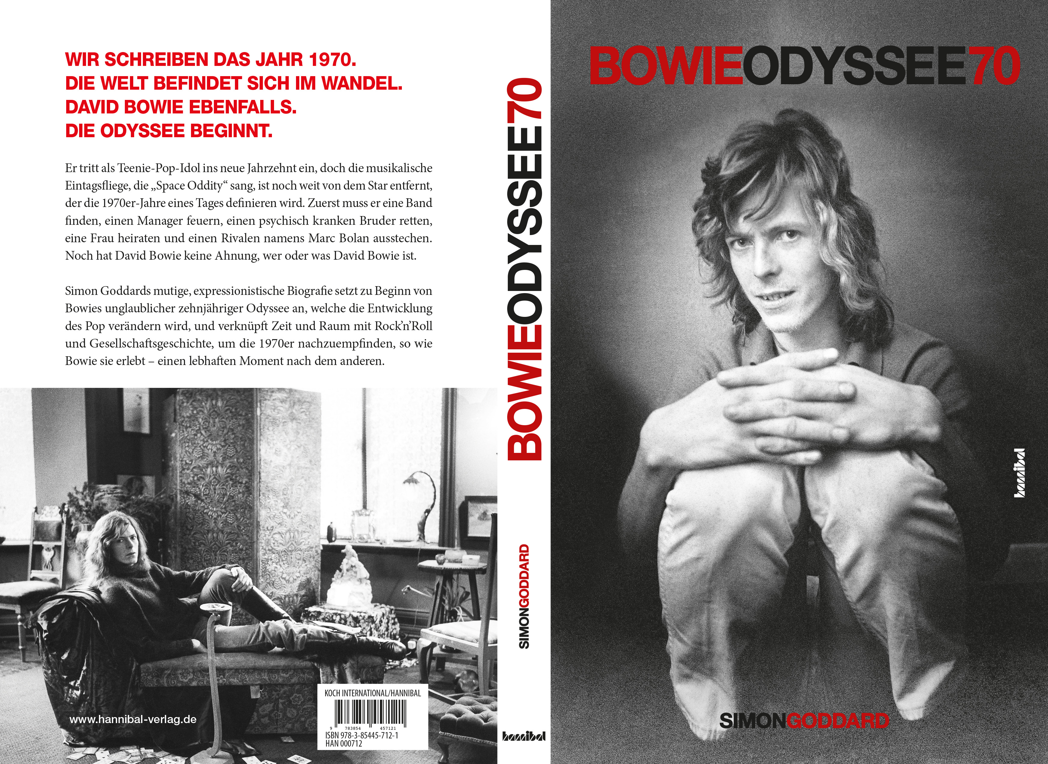Gesamtes Coverbild Bowie Odyssee 70