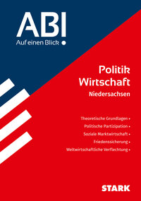 Vorderes Coverbild STARK Politik-Wirtschaft - Abi - Auf einen Blick! 2026 Niedersachsen