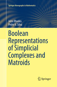 Vorderes Coverbild Boolean Representations of Simplicial Complexes and Matroids