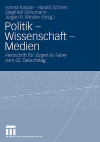 Vorderes Coverbild Politik - Wissenschaft - Medien