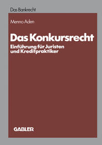 Vorderes Coverbild Das Konkursrecht