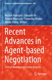Vorderes Coverbild Recent Advances in Agent-based Negotiation